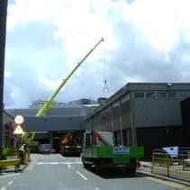 plant installation in lancashire, crane hire in manchester, export packing in the north west, crane hire in manchester